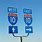 Interstate Blue Sign