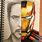 Iron Man Half Face Drawing