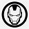 Iron Man Helmet Logo