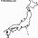 Japan Map Plain