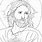 Jesus Heart Coloring Page