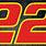 Joey Logano 22 Logo