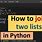 Join Python