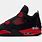 Jordan 4S Red and Black