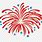 July 4th Fireworks Emoji