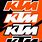 KTM Stickers