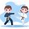 Karate Fight Cartoon