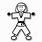 Karate Stick Figure