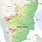 Karnataka and Tamil Nadu Map