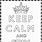Keep Calm Quotes Coloring Pages