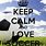 Keep Calm and Love Soccer