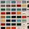 Kenworth Paint Color Charts