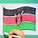 Kenyan Flag Drawing