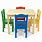 Kids Wooden Table and Chairs Set