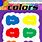 Kindergarten Learn Colors
