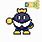 King Bob-omb Pixel Art