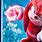 Knuckles Punch Sonic