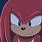 Knuckles the Echidna Smiling
