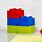 Large Rubber LEGO Blocks