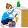 Laundry Lady Clip Art