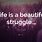 Life Is a Beautiful Struggle Quotes
