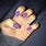 Light Purple Matte Nails