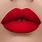 Light Red Lipstick