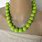 Lime Green Necklace