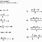 Linear Algebra Equation Sheet