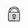 Lock Logo Pixel
