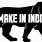 Make in India Logo Black