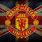 Manchester United Logo Flag