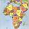 Map of Africa Political Map