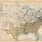 Map of America in 1865