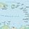 Map of Antilles Caribbean