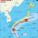 Map of Japan Typhoon