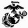 Marines Logo Stencil