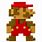 Mario 8-Bit Figure