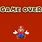 Mario Bros Game Over