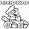 Mario Kart Logo Coloring Pages