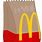 McDonald's Bag Transparent