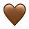 Meaning of Brown Heart Emoji