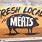 Meat Farm Sign