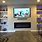 Media Wall Unit with Electric Fireplace