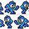 Mega Man Running Sprite