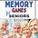 Memory Activities for Seniors