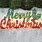 Merry Christmas Outdoor Sign
