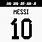 Messi 10 SVG