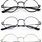 Metal-Frame Eyeglasses