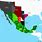 Mexico Map 1840